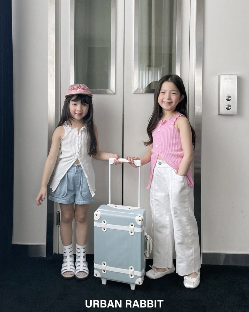 Urban Rabbit - Korean Children Fashion - #prettylittlegirls - Lux Open Long Sleeveless Tee - 5
