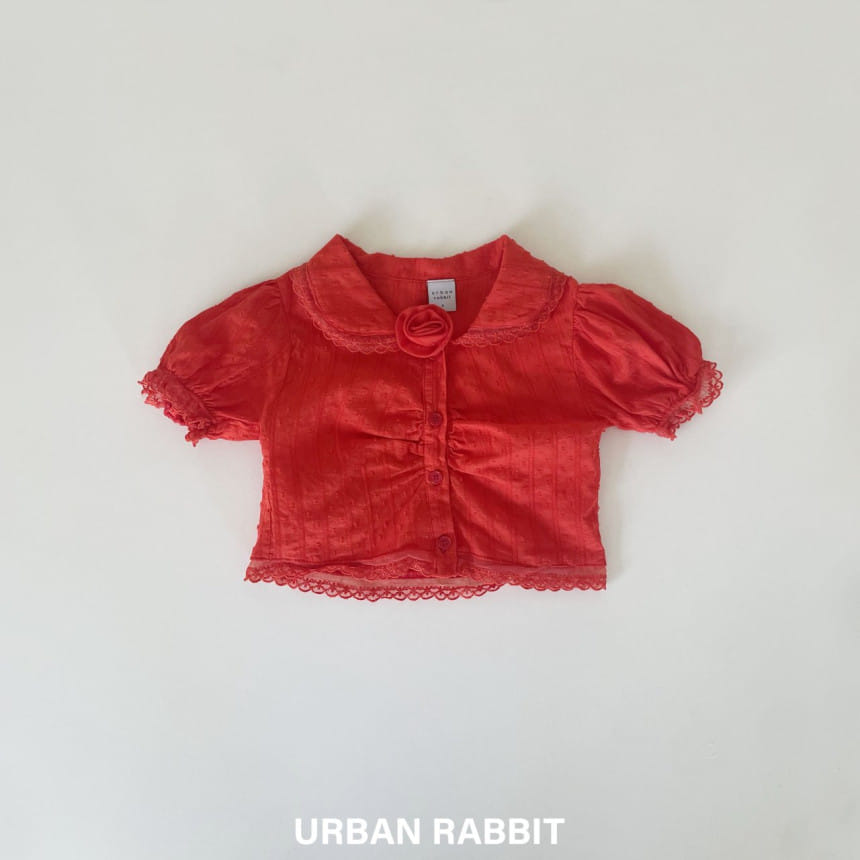 Urban Rabbit - Korean Children Fashion - #todddlerfashion - Summer Rose Blanc - 7