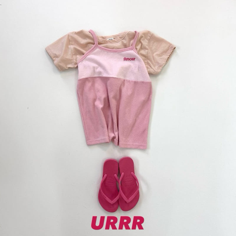 Urrr - Korean Children Fashion - #kidsshorts - Love One-Piece - 8
