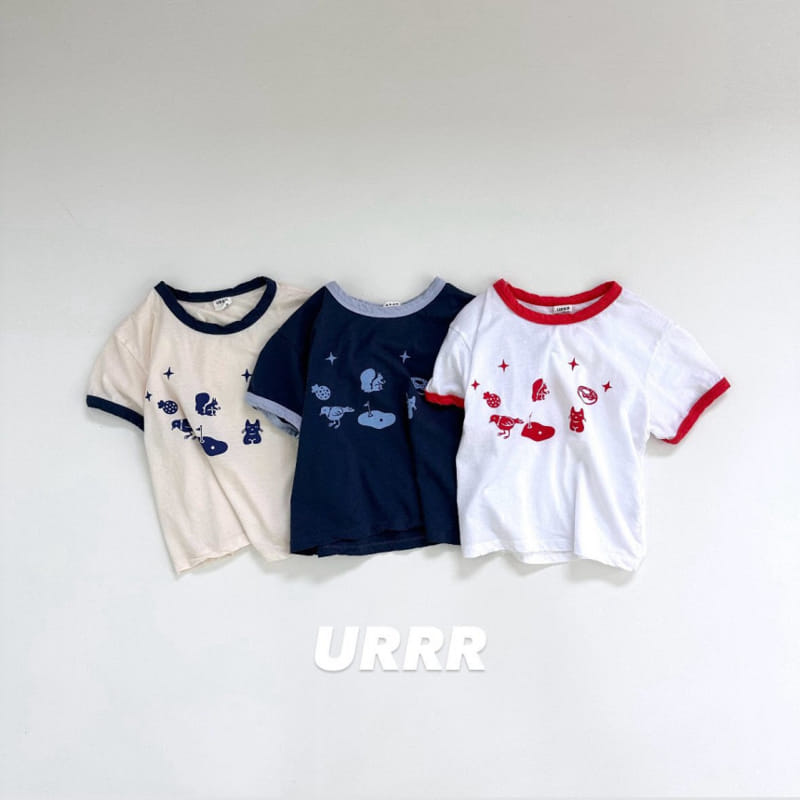 Urrr - Korean Children Fashion - #kidsshorts - Squirrel Tee - 2
