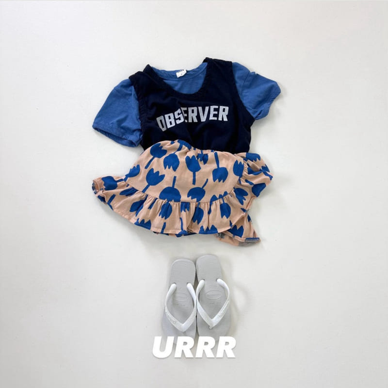 Urrr - Korean Children Fashion - #minifashionista - Flower Skirt - 6
