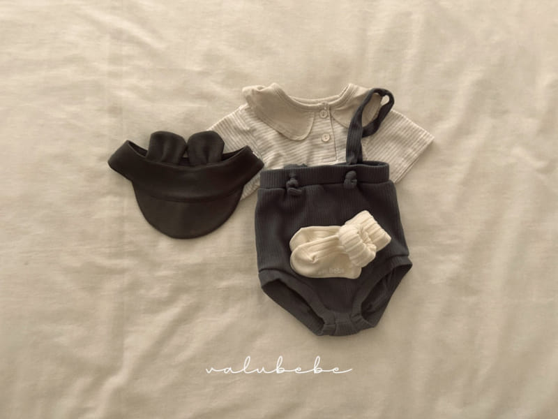 Valu Bebe - Korean Baby Fashion - #babyboutique - Low Dungarees Body Suit - 5