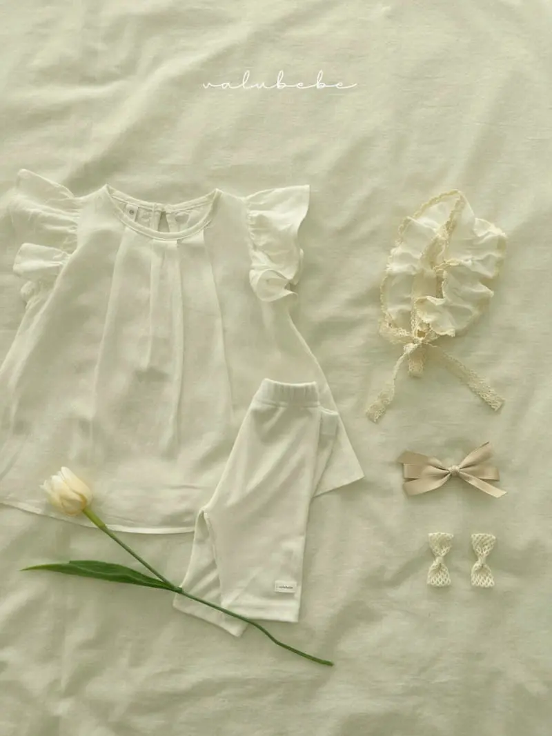 Valu Bebe - Korean Baby Fashion - #babyboutiqueclothing - Shirring Wing One-Piece - 10