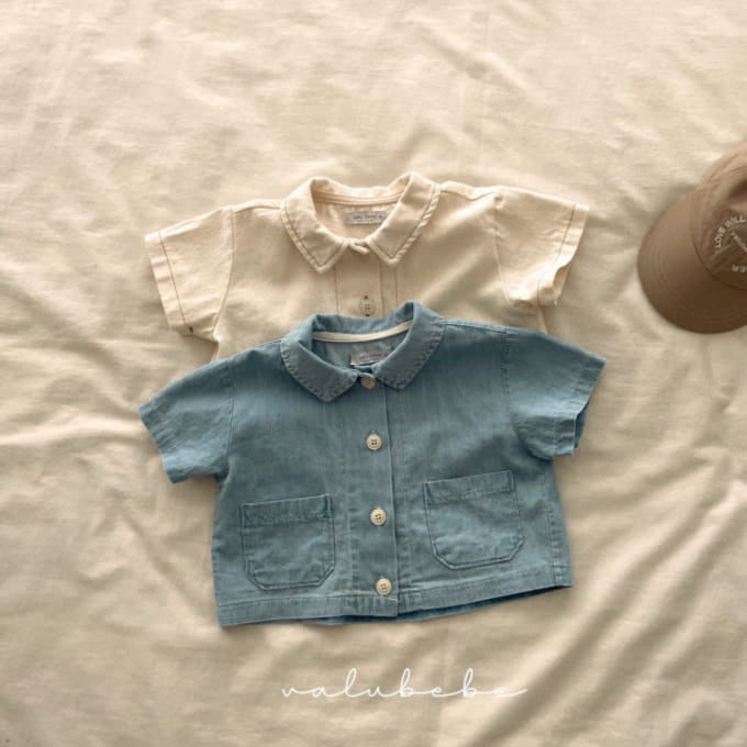 Valu Bebe - Korean Baby Fashion - #babygirlfashion - Summer Denim Shirt Jacket