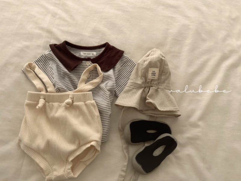 Valu Bebe - Korean Baby Fashion - #babylifestyle - Low Dungarees Body Suit - 11