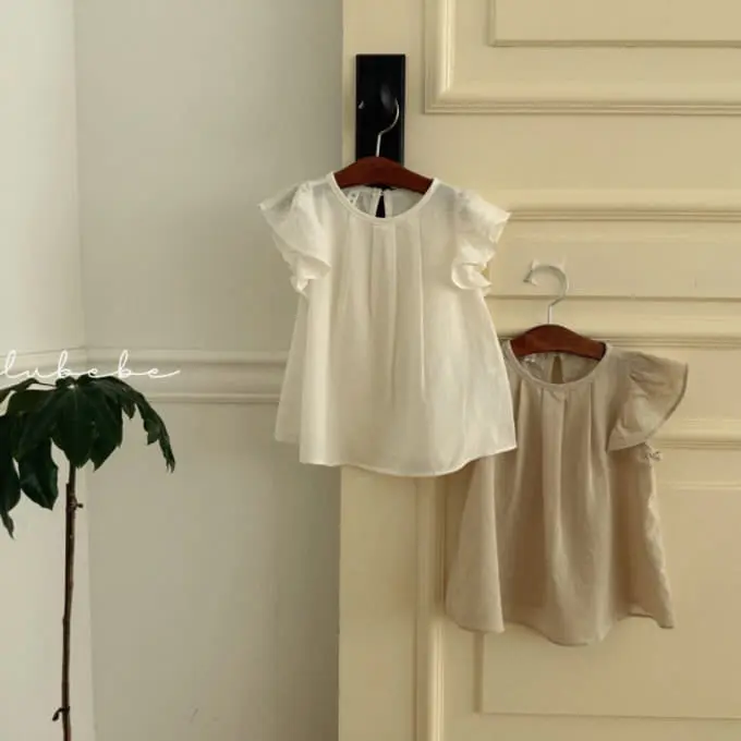 Valu Bebe - Korean Baby Fashion - #babyoninstagram - Shirring Wing One-Piece