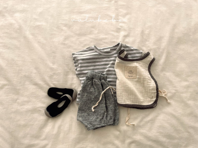 Valu Bebe - Korean Baby Fashion - #babyoutfit - Jeje St Top Bottom Set - 3