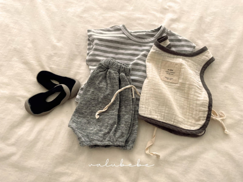 Valu Bebe - Korean Baby Fashion - #babyoutfit - Jeje St Top Bottom Set - 4