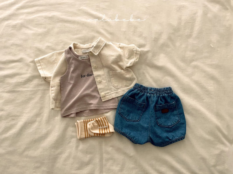 Valu Bebe - Korean Baby Fashion - #babywear - Summer Denim Shirt Jacket - 7