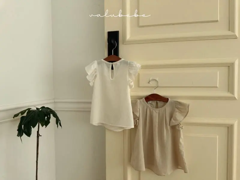 Valu Bebe - Korean Baby Fashion - #onlinebabyboutique - Shirring Wing One-Piece - 6