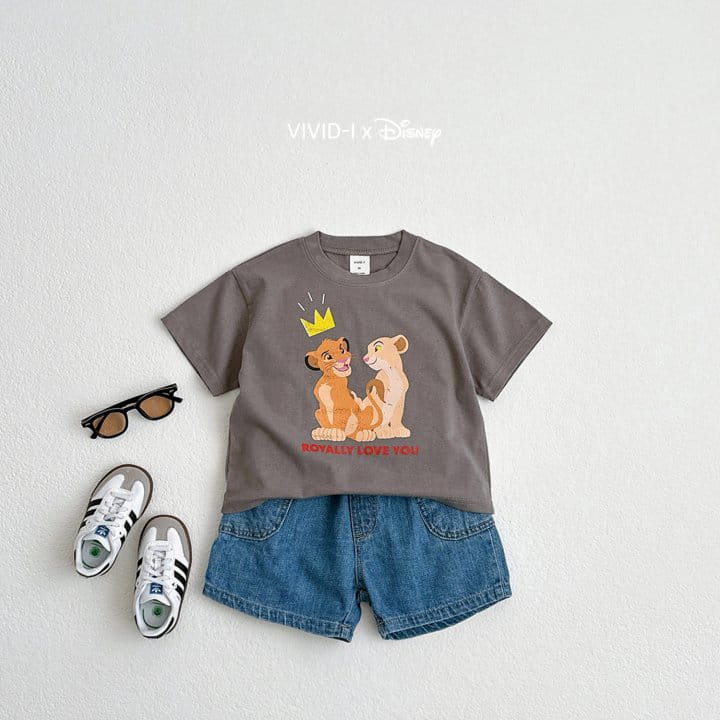 Vivid I - Korean Children Fashion - #designkidswear - D Lion King Tee - 9