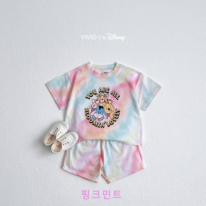 Vivid I - Korean Children Fashion - #magicofchildhood - D Painting Top Bottom Set - 2