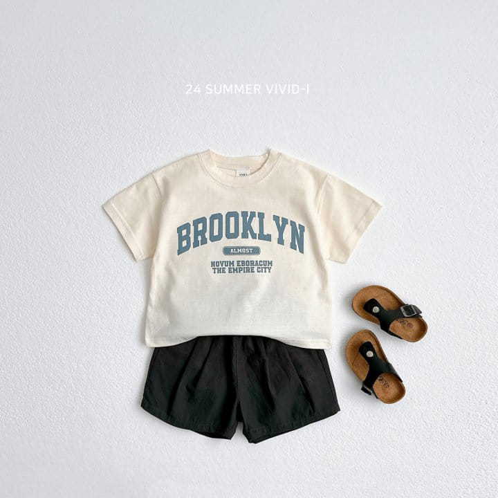 Vivid I - Korean Children Fashion - #magicofchildhood - Brooklin Short Sleeve Tee - 6