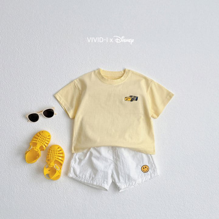 Vivid I - Korean Children Fashion - #toddlerclothing - D Car Embroidery Tee - 8