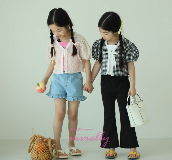 Vivielly - Korean Children Fashion - #Kfashion4kids - Love Me Boots Cur Pants - 3
