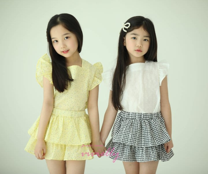 Vivielly - Korean Children Fashion - #Kfashion4kids - Mimi Blouse