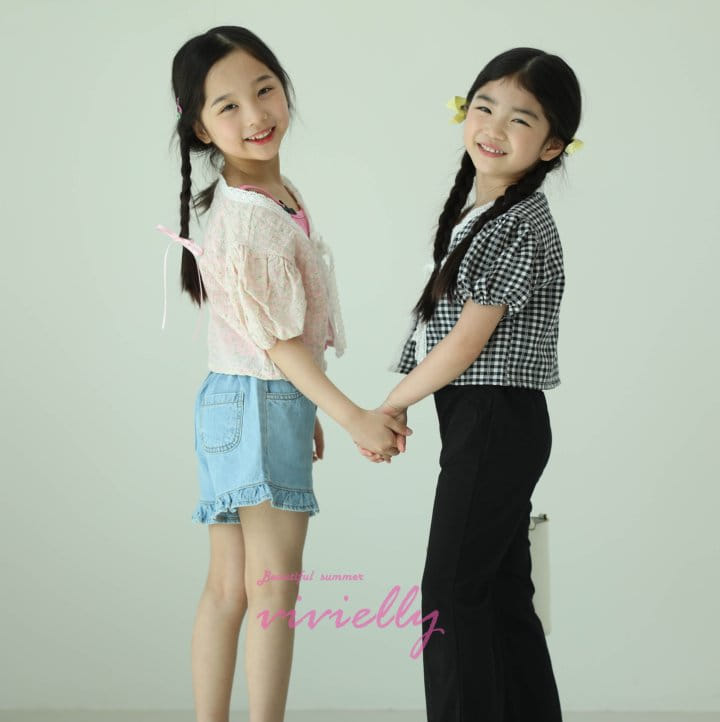 Vivielly - Korean Children Fashion - #childofig - Love Me Boots Cur Pants - 9