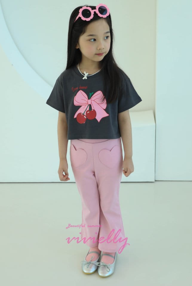 Vivielly - Korean Children Fashion - #childrensboutique - Love Me Boots Cur Pants - 10