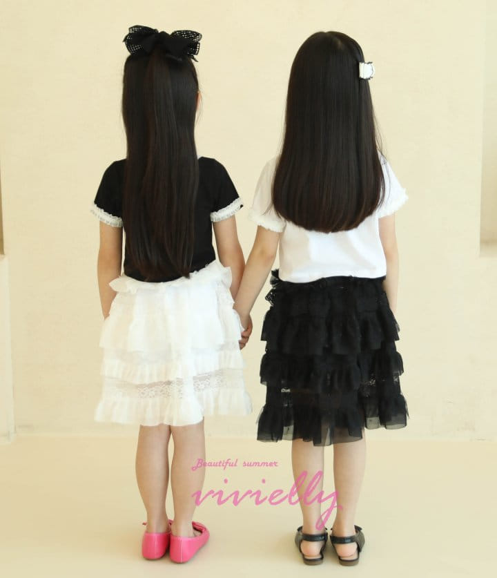Vivielly - Korean Children Fashion - #childrensboutique - Nana Kan Kan Skirt - 9