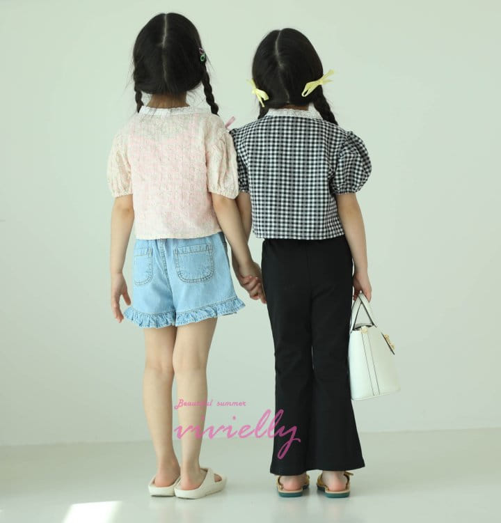 Vivielly - Korean Children Fashion - #designkidswear - Love Me Boots Cur Pants - 11
