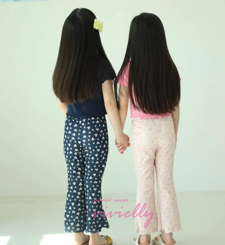 Vivielly - Korean Children Fashion - #designkidswear - Twinkle Pleats Pants - 3