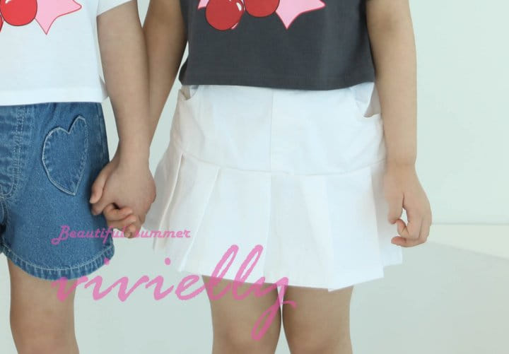 Vivielly - Korean Children Fashion - #discoveringself - Juju Wrinkle Skirt
