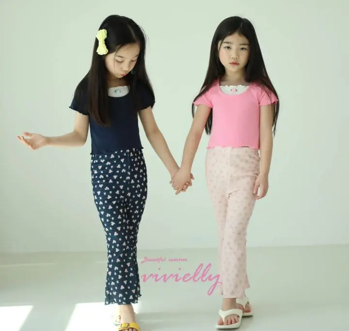 Vivielly - Korean Children Fashion - #designkidswear - Twinkle Pleats Pants - 4