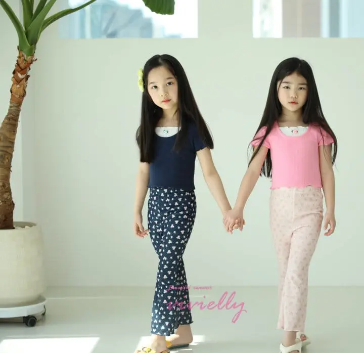 Vivielly - Korean Children Fashion - #fashionkids - Twinkle Pleats Pants - 5