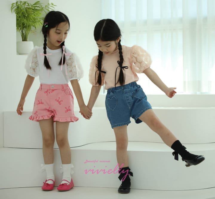 Vivielly - Korean Children Fashion - #kidzfashiontrend - Bere Puff Tee