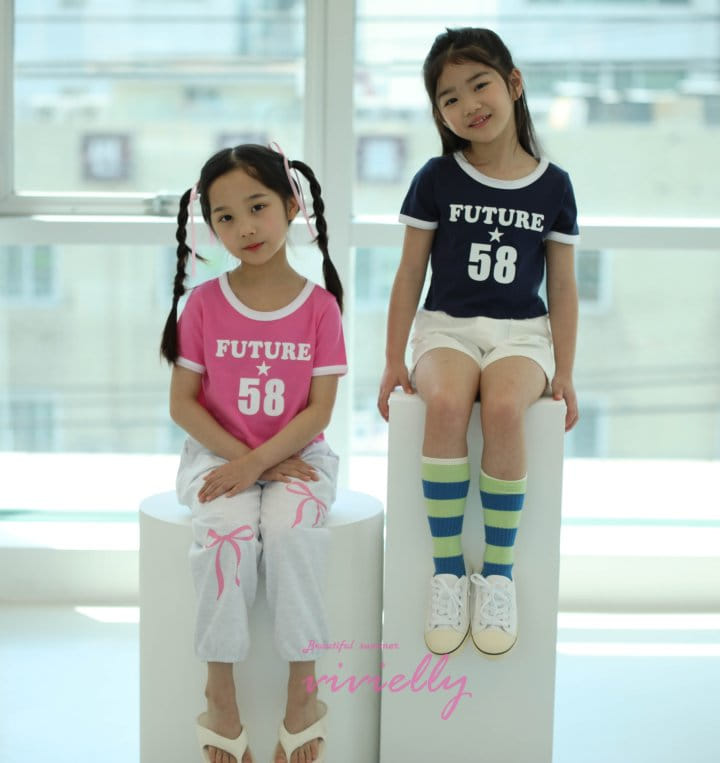 Vivielly - Korean Children Fashion - #littlefashionista - Star Color Piping Tee - 2