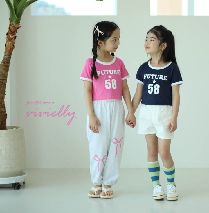 Vivielly - Korean Children Fashion - #magicofchildhood - Star Color Piping Tee - 3