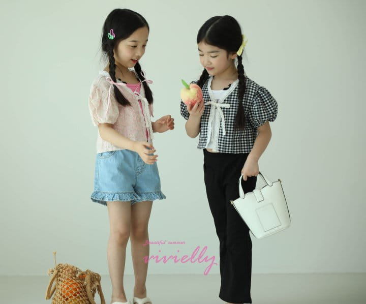 Vivielly - Korean Children Fashion - #magicofchildhood - Love Me Boots Cur Pants - 5