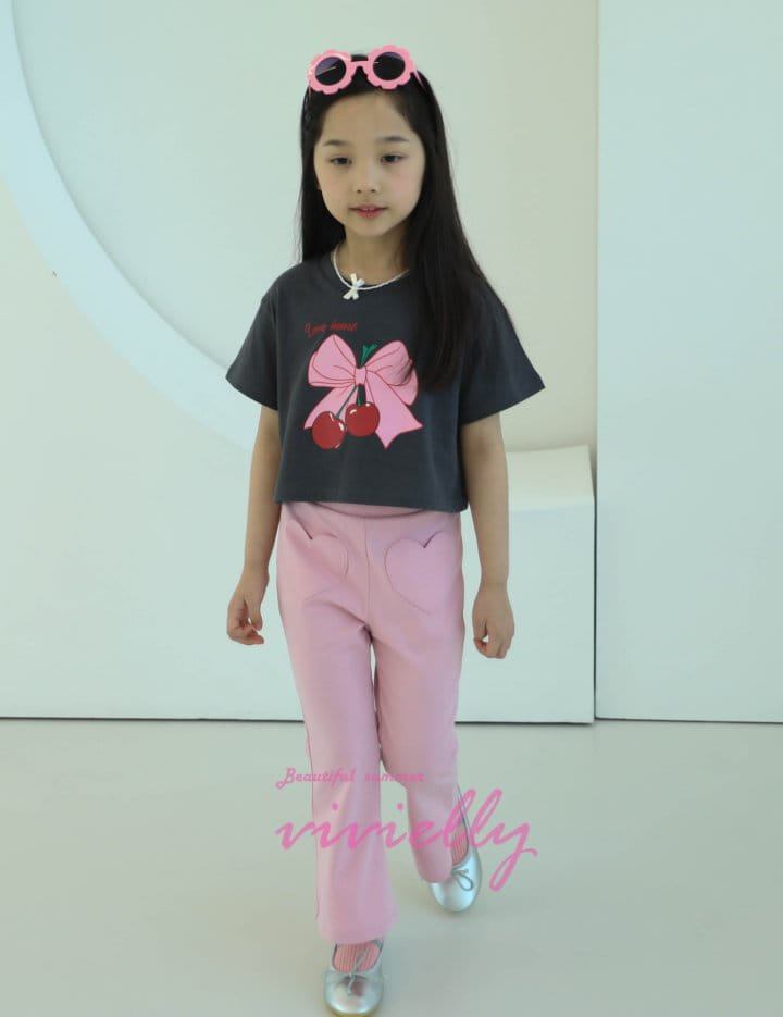 Vivielly - Korean Children Fashion - #minifashionista - Love Me Boots Cur Pants - 6