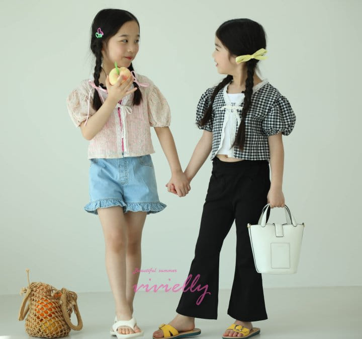 Vivielly - Korean Children Fashion - #prettylittlegirls - Love Me Boots Cur Pants - 7