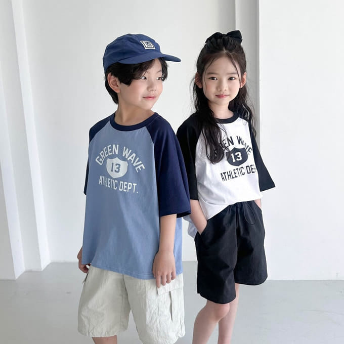 Witty Boy - Korean Children Fashion - #discoveringself - Wave Tee