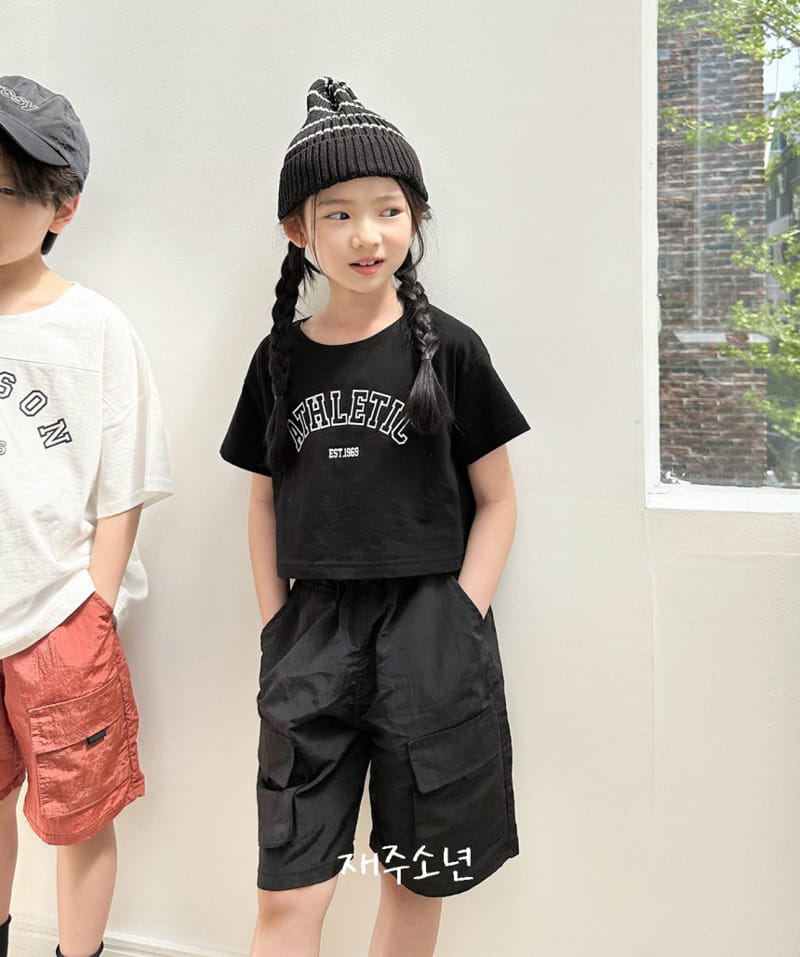 Witty Boy - Korean Children Fashion - #fashionkids - Any Crop Tee - 4