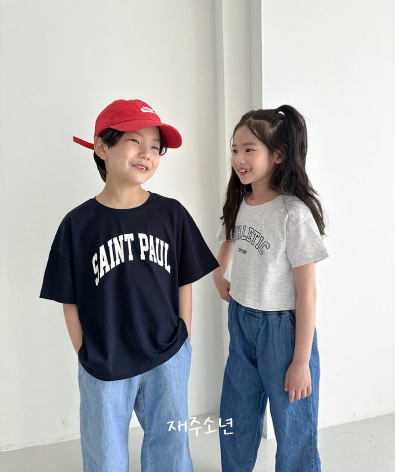 Witty Boy - Korean Children Fashion - #prettylittlegirls - Any Crop Tee - 11