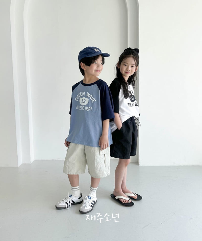 Witty Boy - Korean Children Fashion - #prettylittlegirls - Wave Tee - 10