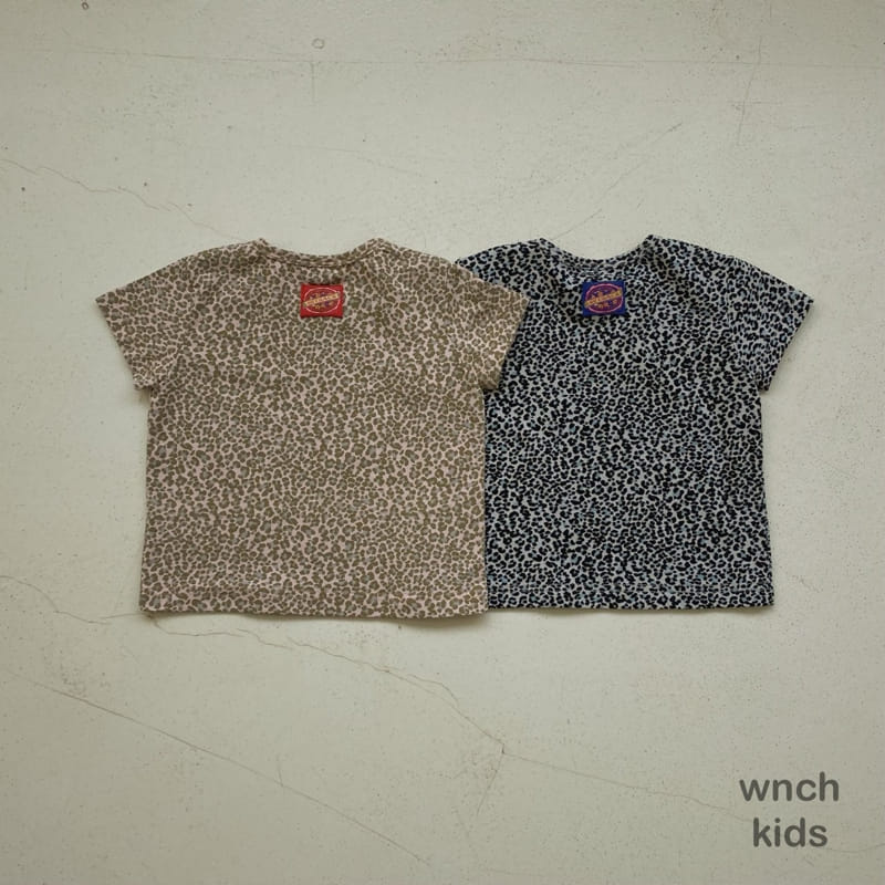 Wnch kids - Korean Children Fashion - #designkidswear - Leopard Tee - 2