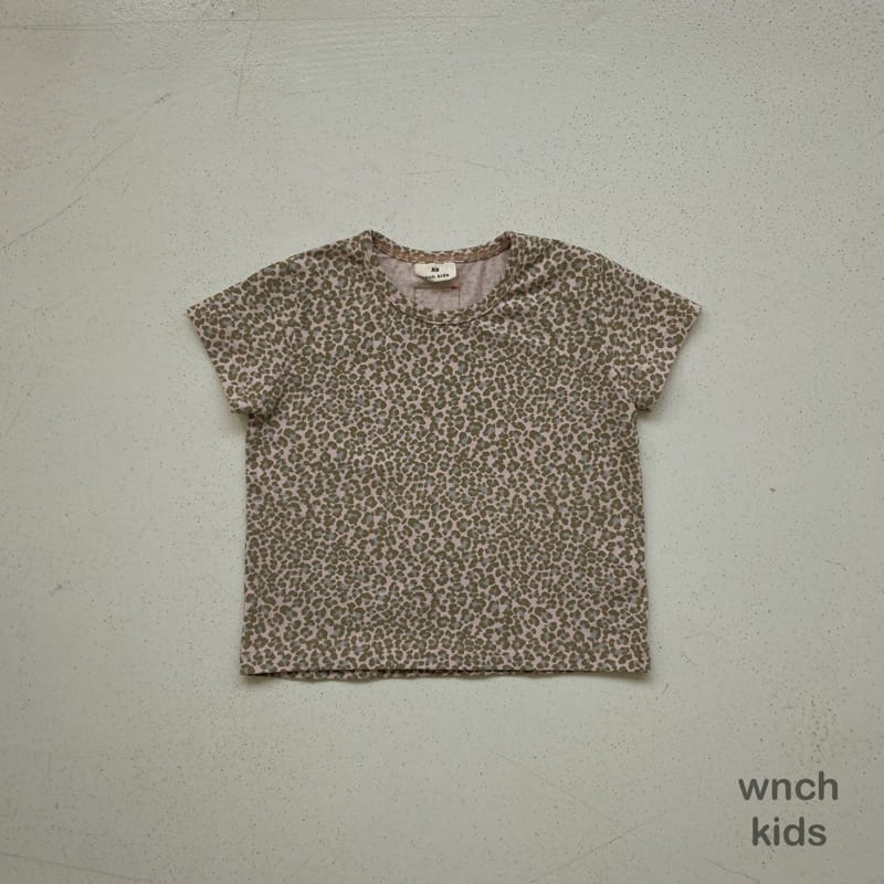Wnch kids - Korean Children Fashion - #discoveringself - Leopard Tee - 3