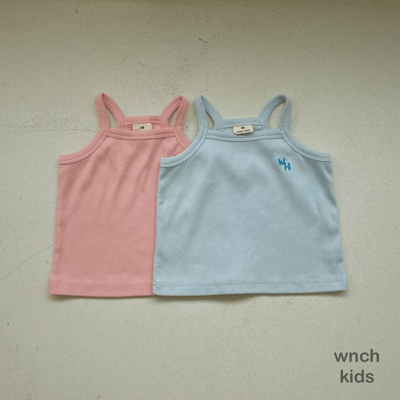 Wnch kids - Korean Children Fashion - #discoveringself - Rib Sleeveless Tee