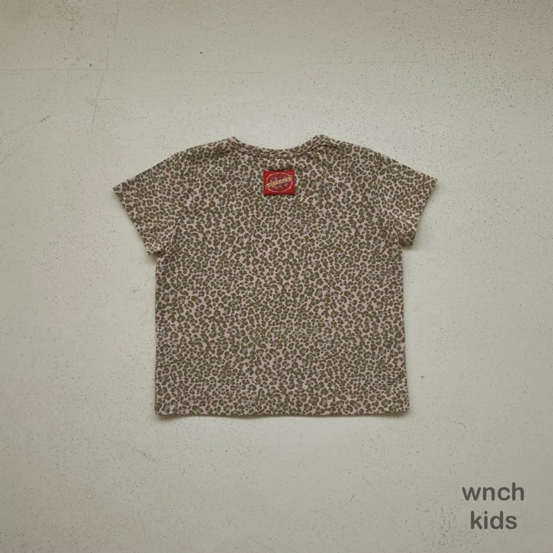 Wnch kids - Korean Children Fashion - #discoveringself - Leopard Tee - 4
