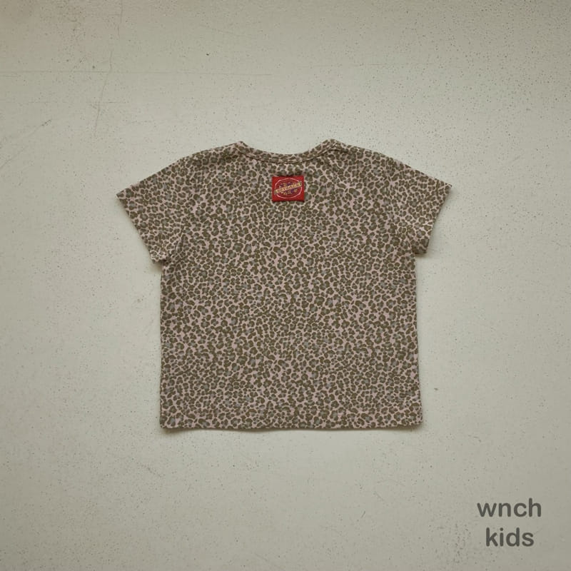 Wnch kids - Korean Children Fashion - #discoveringself - Leopard Tee - 4