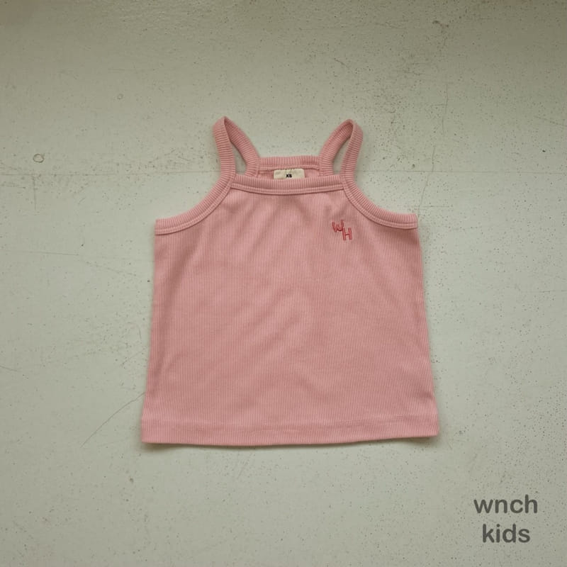 Wnch kids - Korean Children Fashion - #kidsshorts - Rib Sleeveless Tee - 3