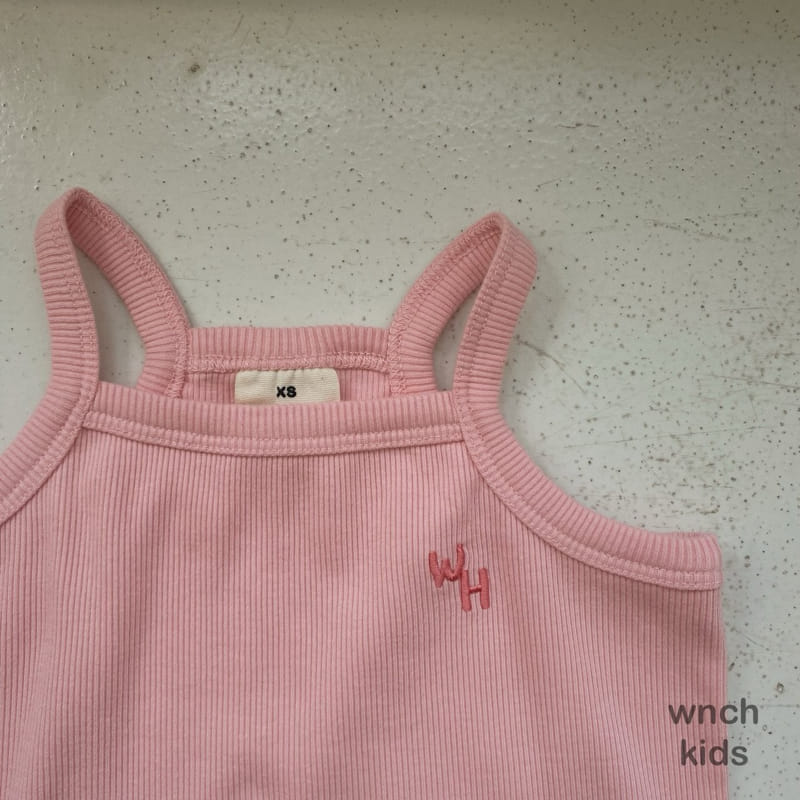 Wnch kids - Korean Children Fashion - #littlefashionista - Rib Sleeveless Tee - 7