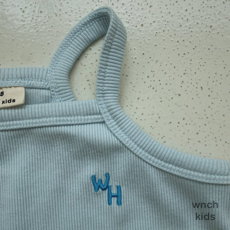 Wnch kids - Korean Children Fashion - #magicofchildhood - Rib Sleeveless Tee - 8
