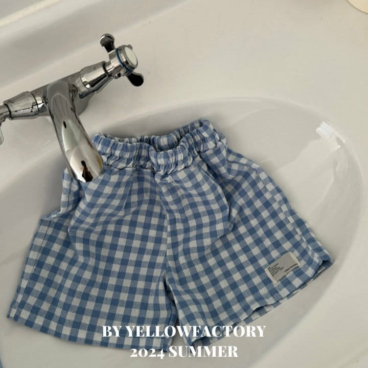 Yellow Factory - Korean Children Fashion - #Kfashion4kids - Check Pants - 5