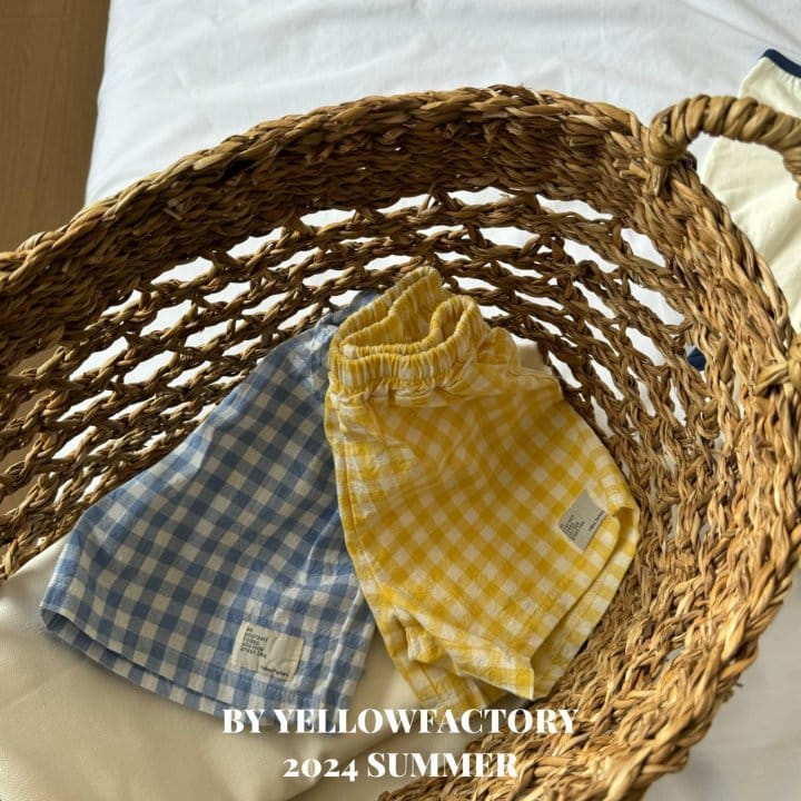 Yellow Factory - Korean Children Fashion - #childofig - Check Pants - 11