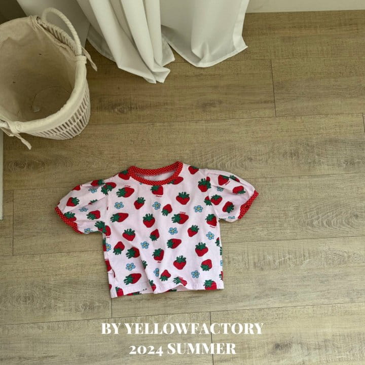 Yellow Factory - Korean Children Fashion - #childofig - Strawberry Tee - 9