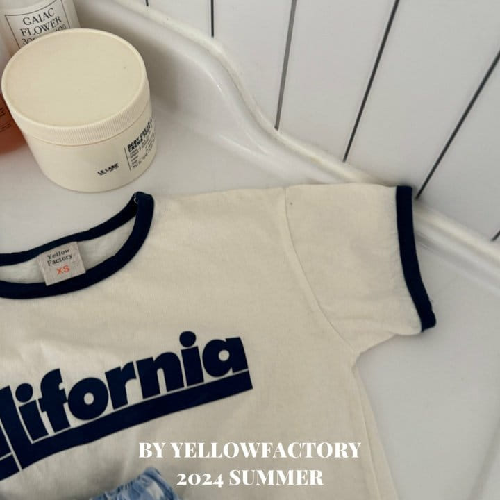 Yellow Factory - Korean Children Fashion - #kidzfashiontrend - Calrifornia Tee - 3